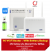Olax AX7 Pro 4G Wifi Router  - Supports Faiba Telkom Airtel Safaricom 4G LTe 5000mAh battery - 24hrs backup